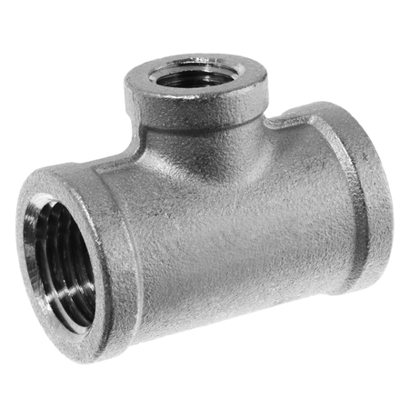 USA INDUSTRIALS Pipe Fitting - 316SS - Class 150 - Reducing Tee - 1" x 3/4" FNPT ZUSA-PF-7019